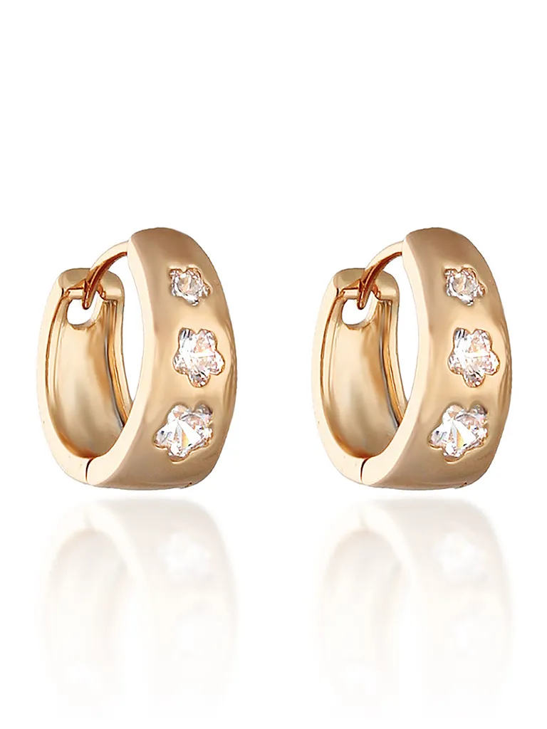 Western Bali / Hoops in Rose Gold finish - CNB16523
