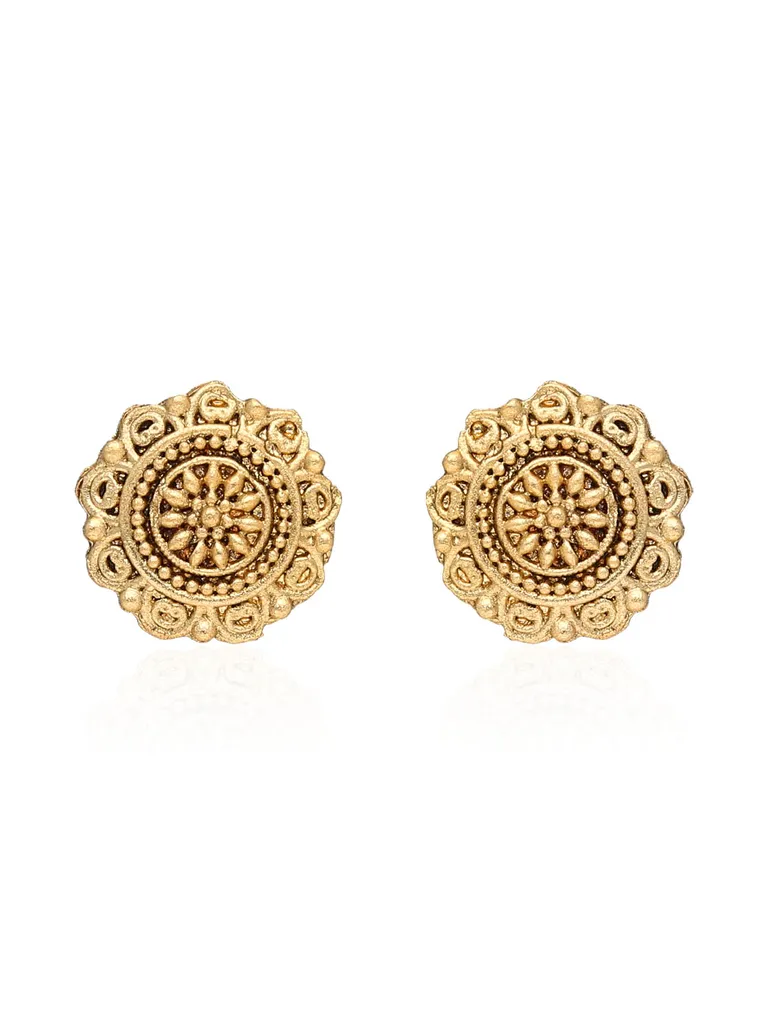 Antique Tops / Studs in Gold finish - SSA283