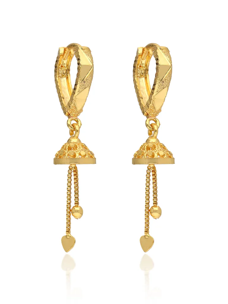 Traditional Forming Gold Bali / Hoops - PSR686