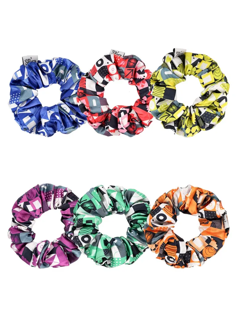 Printed Scrunchies in Assorted color - CNB43086
