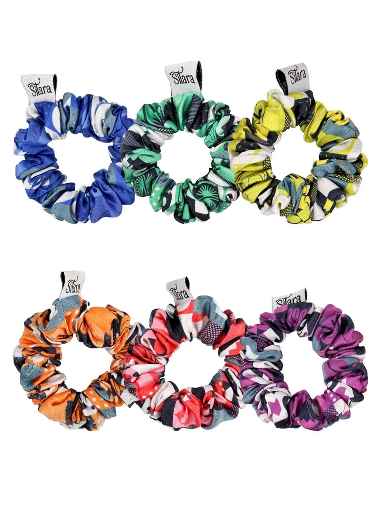 Printed Scrunchies in Assorted color - CNB43090