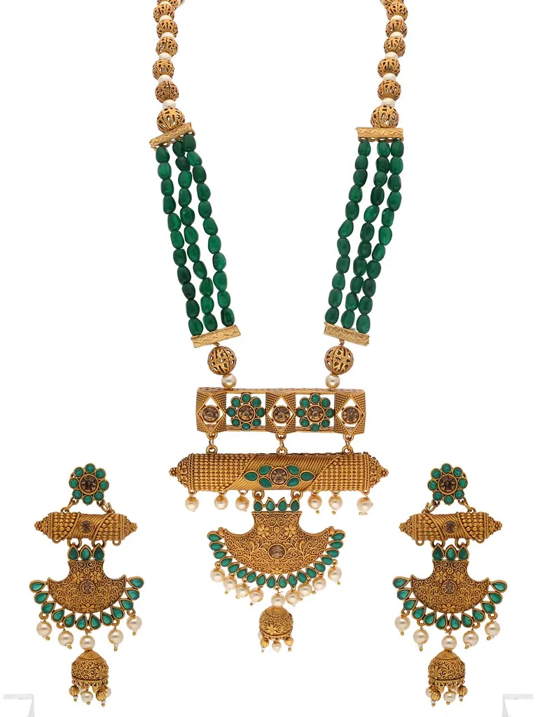 Antique Mala Set in Gold finish - CNB20021