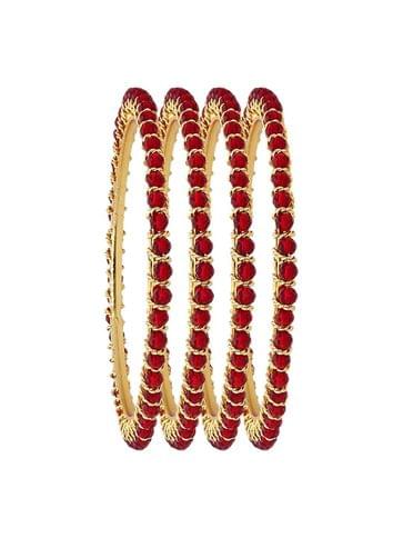 Crystal Bangles in Gold finish - CNB3160-2.2