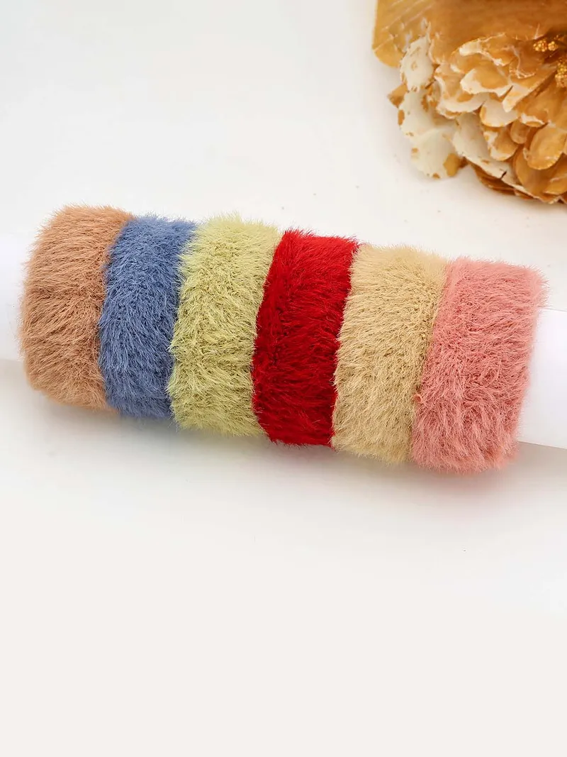 Fur Rubber Bands in English color - 1009EG