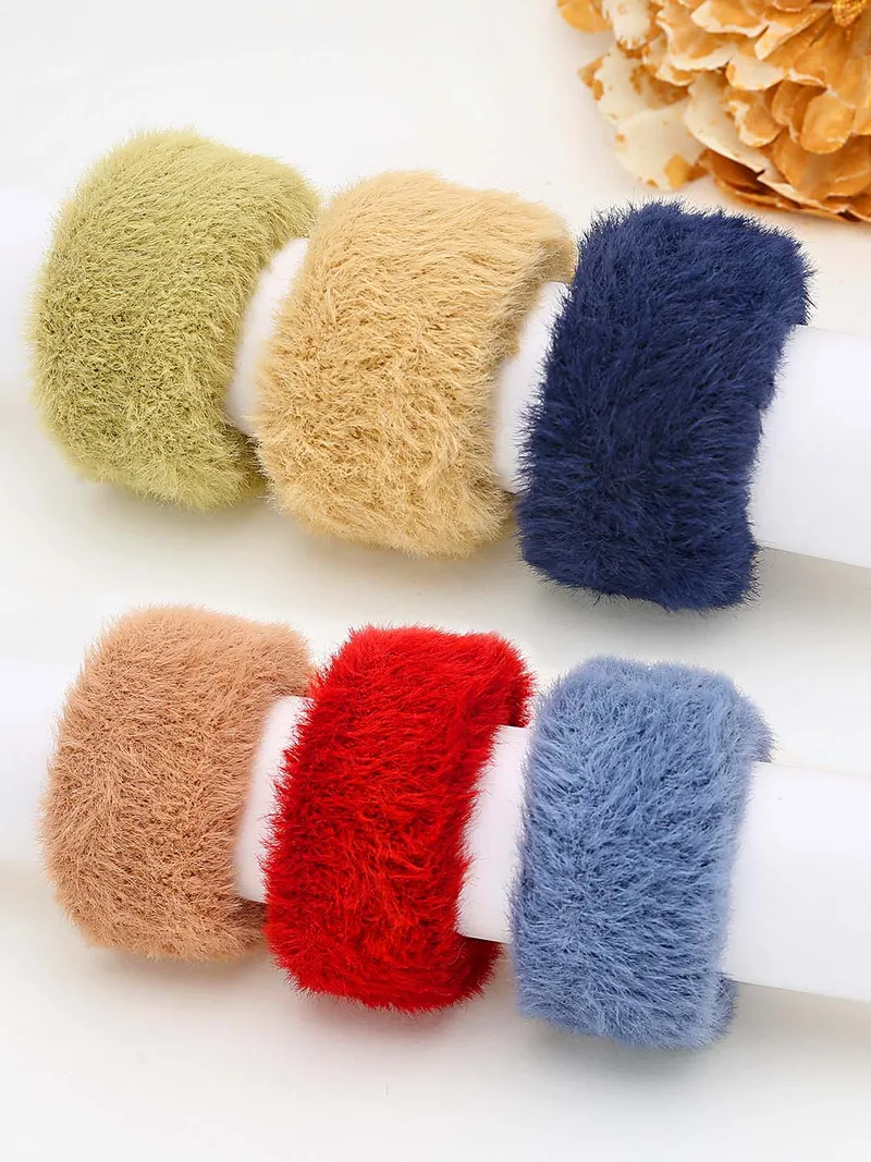 Fur Rubber Bands in English color - 1011EG