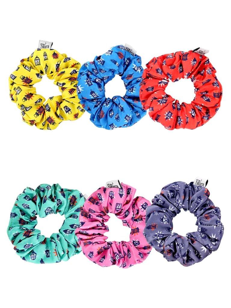 Printed Scrunchies in Assorted color - THF724