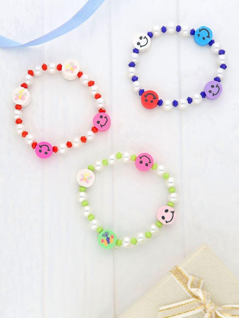 Elasticated Bracelet for Kids in Assorted color - THF819