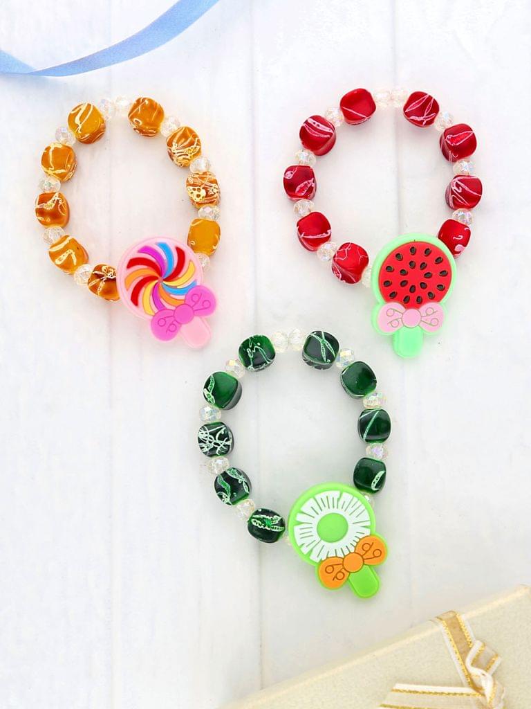 Elasticated Bracelet for Kids in Assorted color - THF823