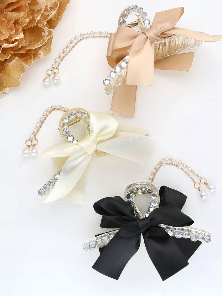 Ribbon Butterfly Clip in Assorted color - THF952