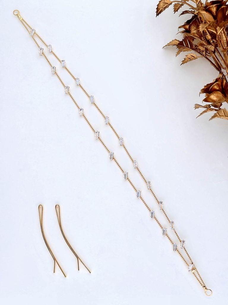 AD / CZ Tiara in Gold finish - THF1091