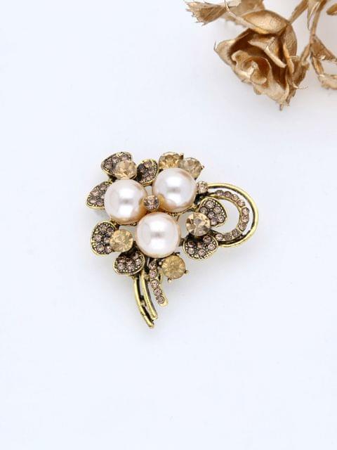 Western Brooch in Oxidised Gold finish - THF1328