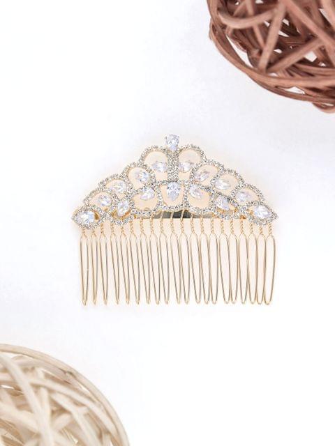 Fancy Comb in Gold finish - THF1565