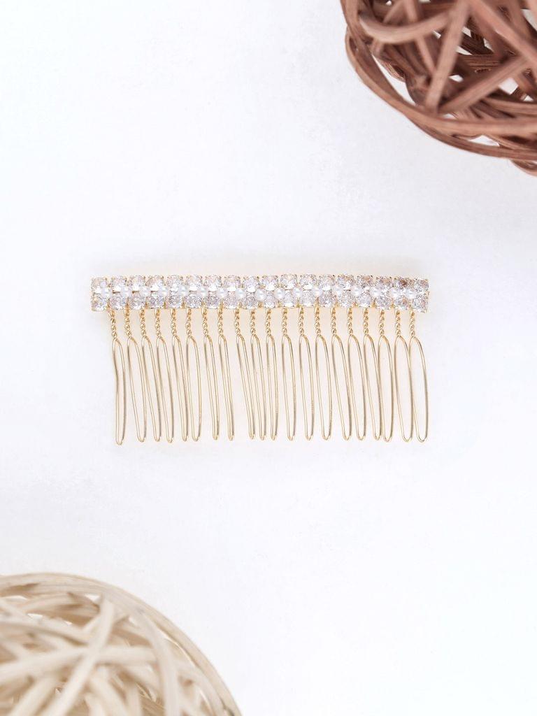 Fancy Comb in Gold finish - THF1586