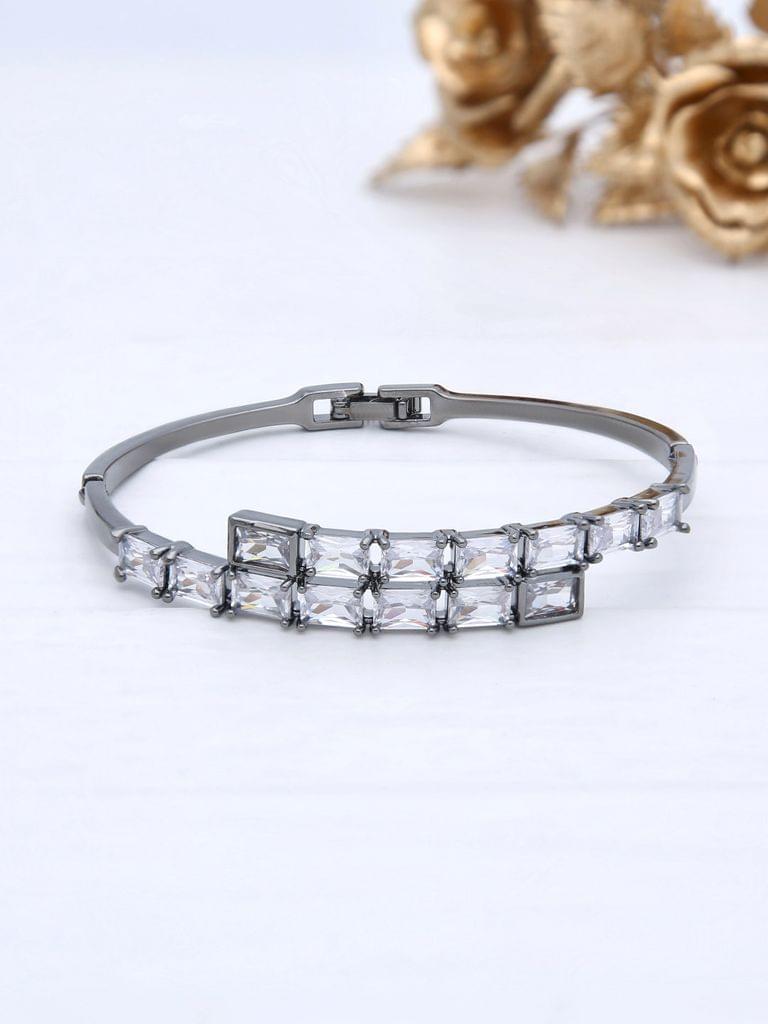 AD / CZ Kada Bracelet in Black Rhodium finish - THF1725