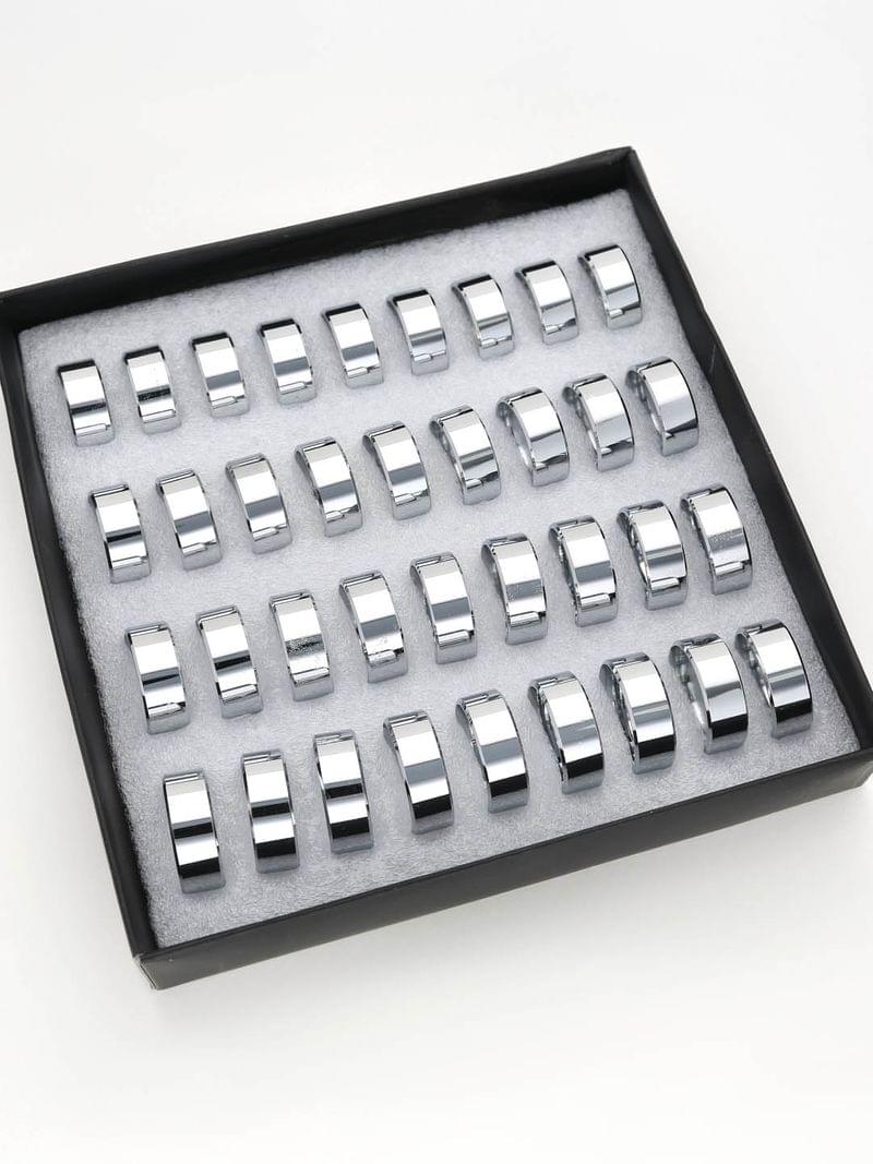 Men's Finger Ring in Rhodium finish - V15151