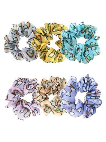 Printed Scrunchies in Assorted color - THF1892