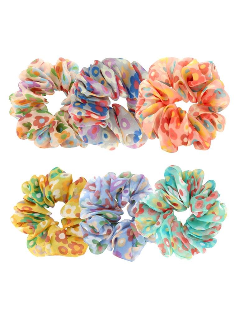 Printed Scrunchies in Assorted color - THF1891