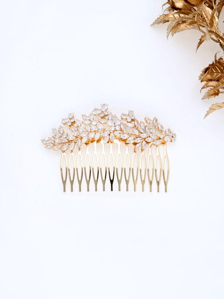 AD / CZ Comb in Gold finish - THF1907