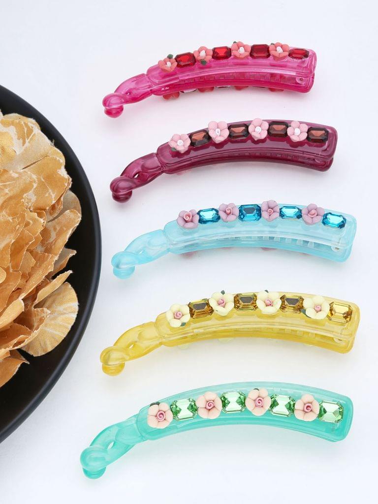 Fancy Banana Clip in Assorted color - A681