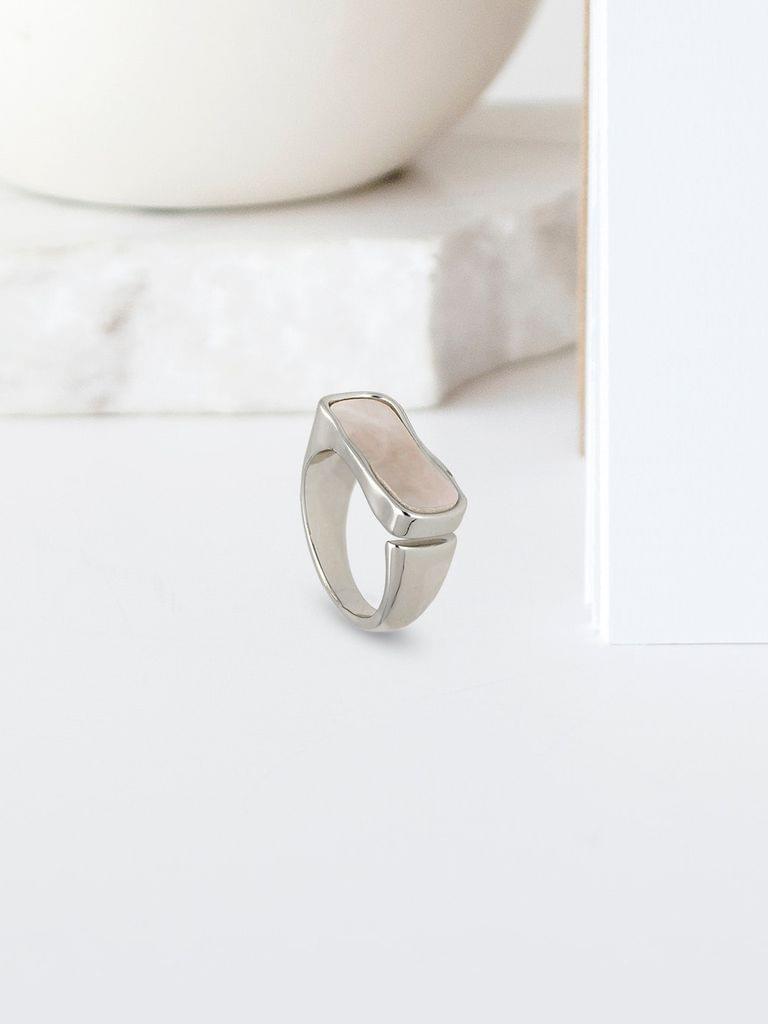 Western Adjustable Finger Ring in Rhodium finish - THF2027