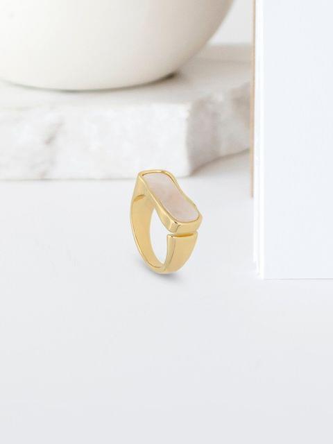 Western Adjustable Finger Ring in Gold finish - THF2026