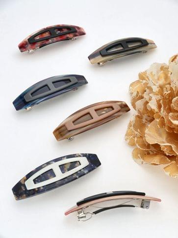 Printed Hair Clip in Assorted color - THF2101