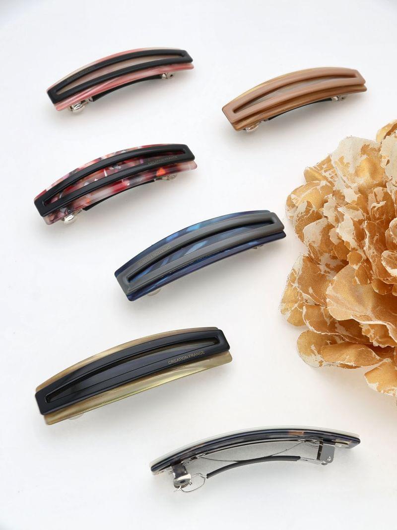 Printed Hair Clip in Assorted color - THF2103