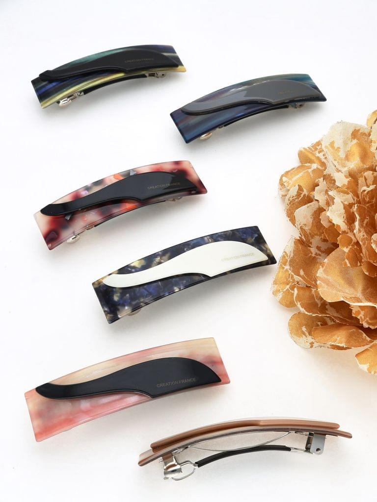 Printed Hair Clip in Assorted color - THF2107
