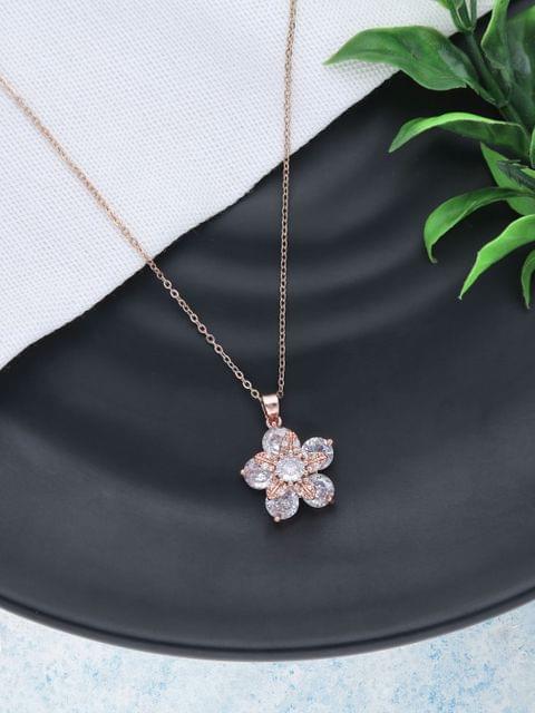 Rotating Pendant in Rose Gold finish - THF2240