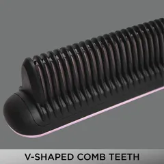 VEGA Hair Straightening Comb - Unisex (VHSC-03), Black