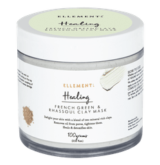 HEALING: French Green Clay & Rhassoul Clay Mask