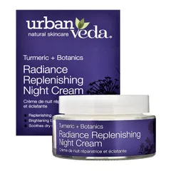 Urban Veda Radiance Turmeric Replenishing Night Cream, 50ml