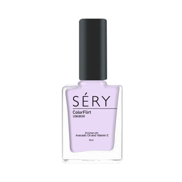 SERY ColorFlirt Nail Paint  Soothing Lilac, 10 ml