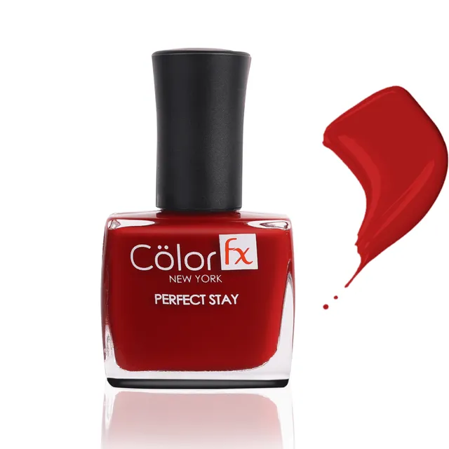 Color Fx Perfect Stay Basic Collection Nail Enamel, Shade-123