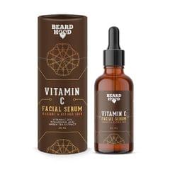 Beardhood Vitamin C Serum for Face with Vitmain C 20%, Hyaluronic Acid and Green Tea Extract, 30 ml