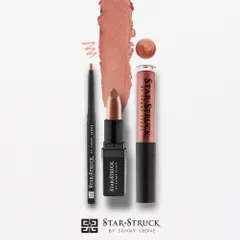 Star Struck 3 Piece Lip Set (Intense Matte Lip color,Liquid Lip Color,Lip Liner)