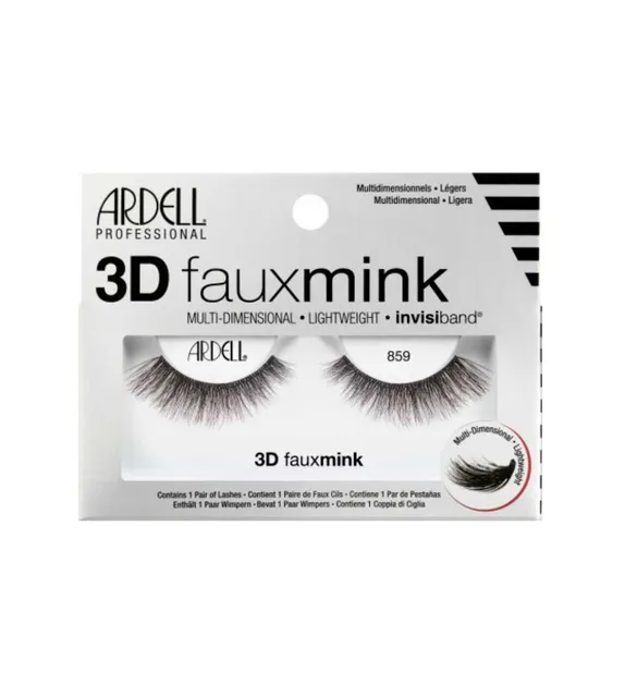 3D Faux Mink 859 Black - 70482