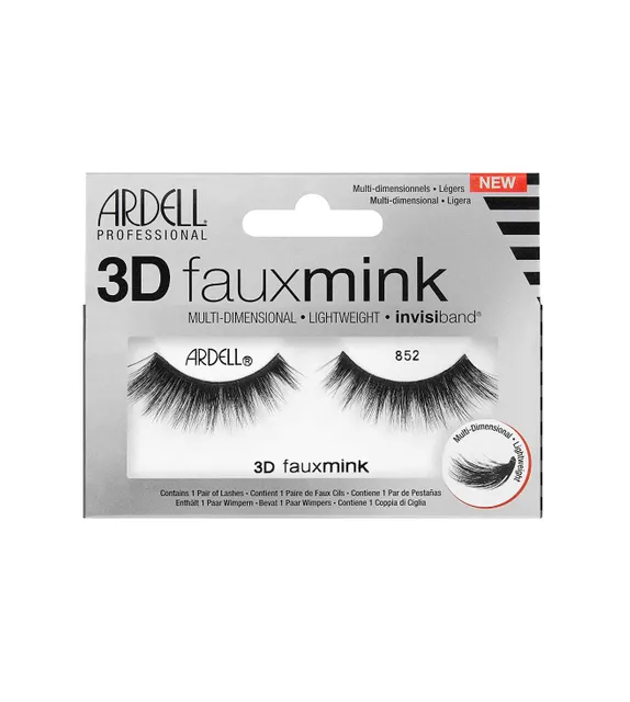 3D Faux Mink 852 Black - 67448
