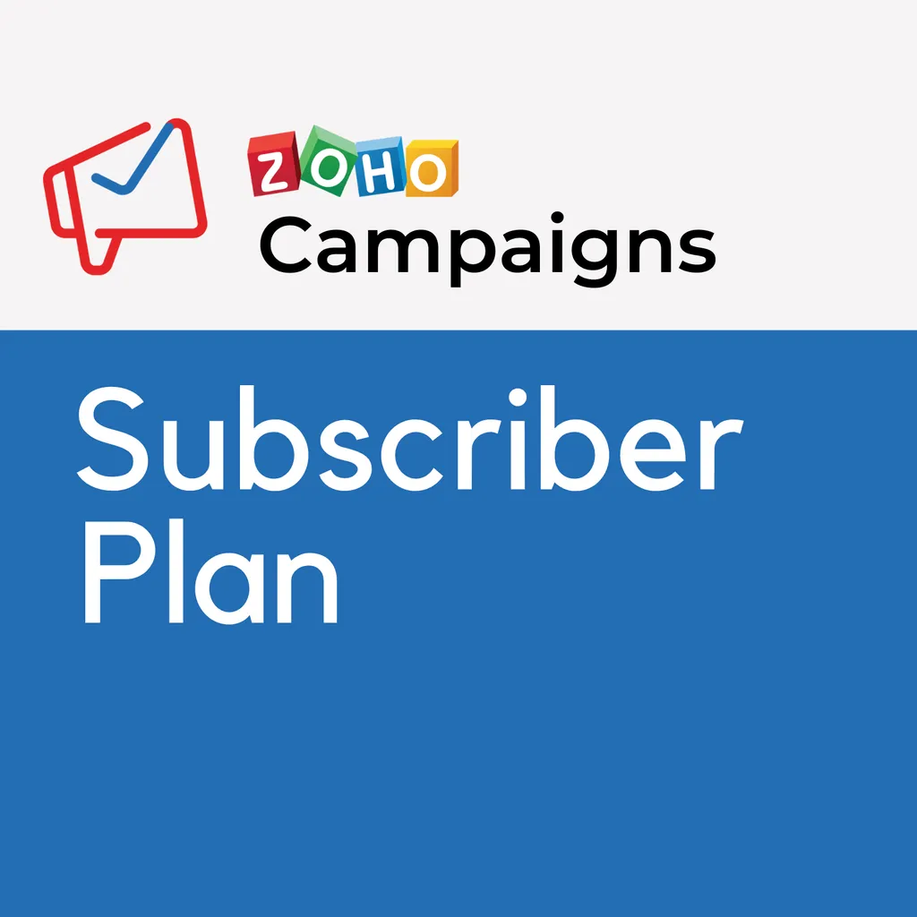 Zoho Campaigns - Plano de Subscrição