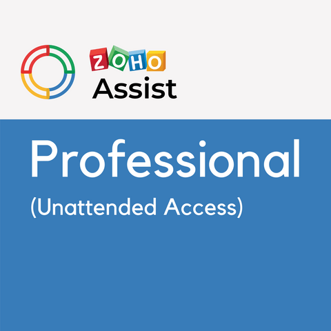Zoho Assist Profesional - Acceso sin supervisión
