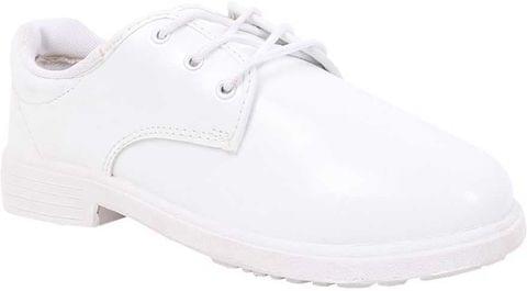 Bata White Scout Shoes