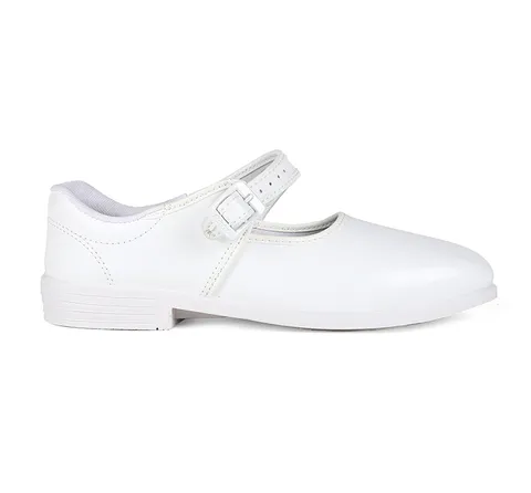 Bata White Ballerina Shoes