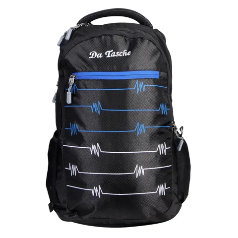 Da Tasche Heartbeat 40L Black Laptop School Backpack