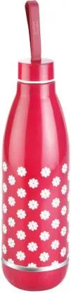Jayco Blue World Deluxe 600 hot cold Bottle Red 600 ml Bottle  (Pack of 1, Red, Plastic)