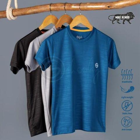 Pack of 3 Classic Stripes Embossed Tee