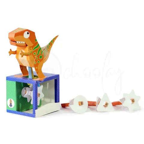 Do It Yourself 3D Sheet T-Rex Automaton (8 Yrs & Above)