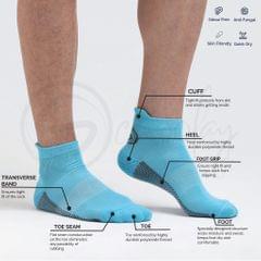 COMBO PACK OF 3 ANTI-FUNGAL  SPORTS SOCKS