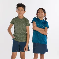 Pack of 3 Athleisure Army Camo Tees (Black, Green & Teal)