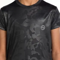 Pack of 3 Athleisure Army Camo Tees (Black, Green & Teal)