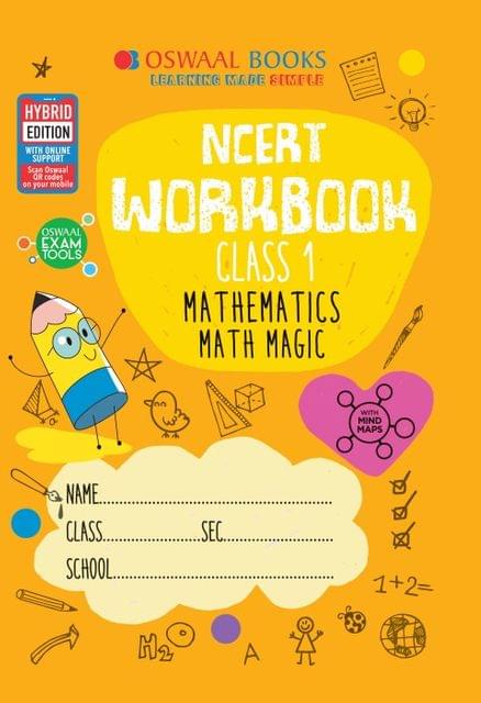 Oswaal NCERT Workbook Class 1 Mathematics Math Magic Book